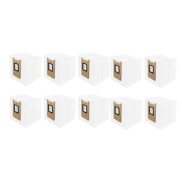10 st dammsugarpåsar för Eufy Omni E25 / Omni E28 dammsugartillbehör Dammsugarpåsar Reservdelar