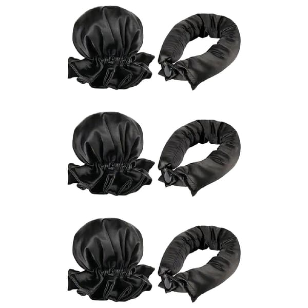 SOHO Värmefria Flexi Rod Buns Svart - Värmefria Lockar