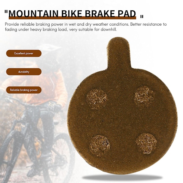 2 Par Cykel Skivbromsbelägg Skivbromsbelägg för JAK-5 B77 M188 M208 M308 M318