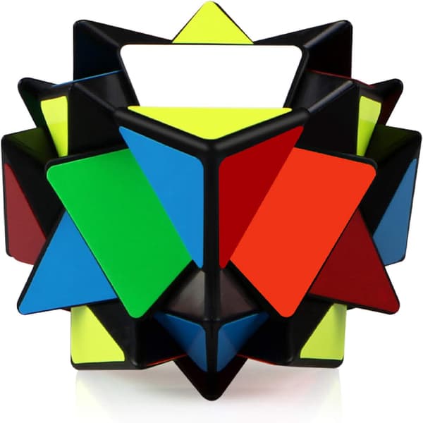 Magic Axis Cube Transformer Speed Puzzle Magic Speed Cube Julklapp för barn och vuxna