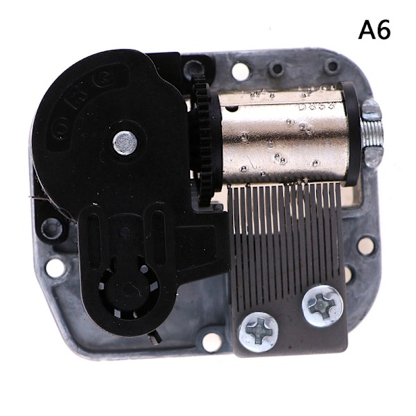 Mechanical DIY music box sankyo musical movement+screws+ Black y