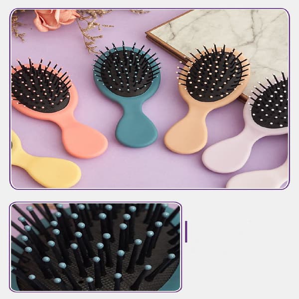 TBC Detangling Mini Hårbørste - Beige