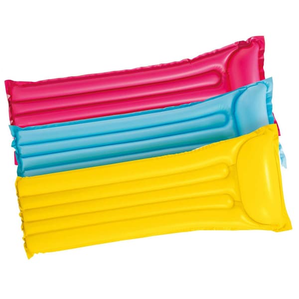 Bademadras 183 x 69 cm INTEX 59703 grøn 710