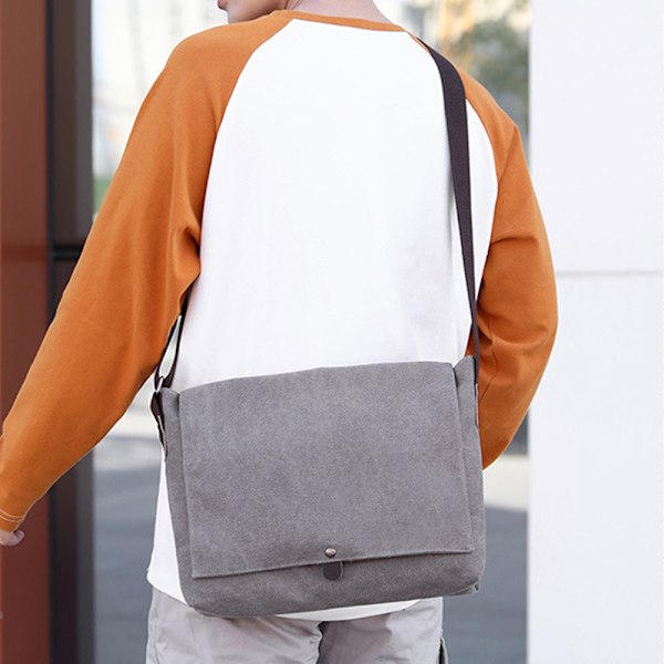 Canvas messenger taske Mode skuldertaske Fritid
