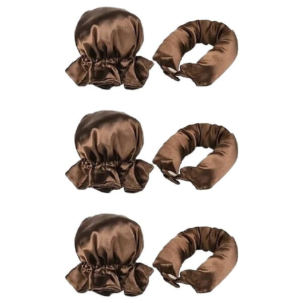 SOHO Värmefria Flexi Rod Buns Brun - Värmefria Lockar