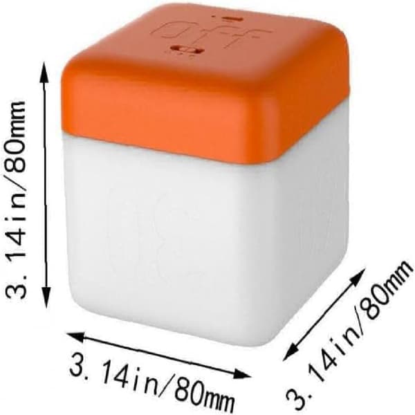 USB-opladningslampe Form Led Timing Lys Sengelampe Natlys til Hjem Have Fest Indretning 2