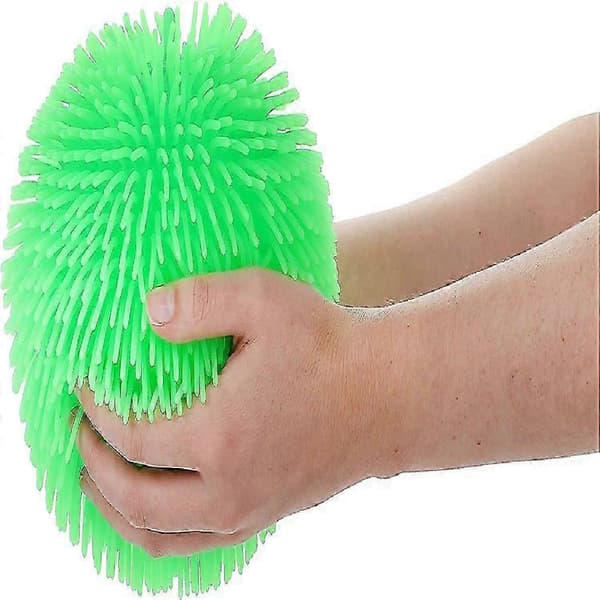 Legetøj Puffer 23cm Bold og Ballon Spil Grøn
