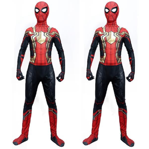 Spider-Man: No Way Home Cosplay Kostume til Børn 3-12 År 4-5 Years