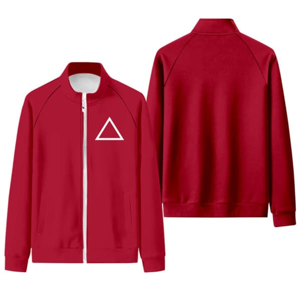 SG 2-Player Cosplay Kostume Træningsdragt Rund top Triangle top S