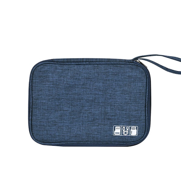 Small items storage bag, portable travel bag, flat digital bag, multi-functional organization