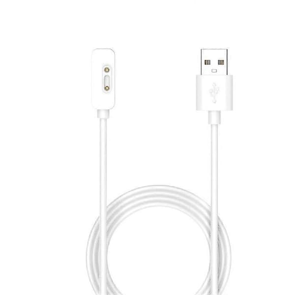 Kompatibel med Xplora X5 Play Smartklokke Lader 1m Magnetisk Absorpsjon USB Ladekabel White