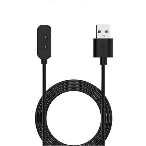 Kompatibel med Xplora X5 Play Smartklokke Lader 1m Magnetisk Absorpsjon USB Ladekabel Black