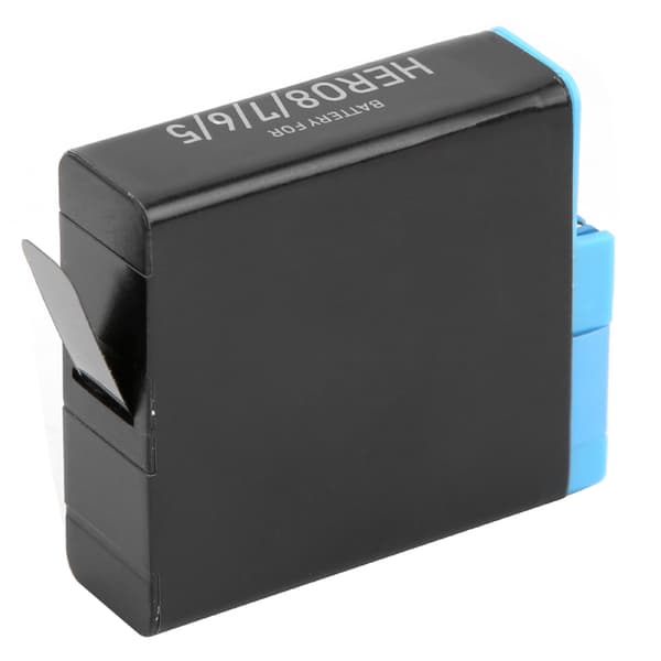 TELESIN Actionkamera Halvdekoding Batteri 1220mAh Høy Kapasitet for Gopro Hero8/7/6/5