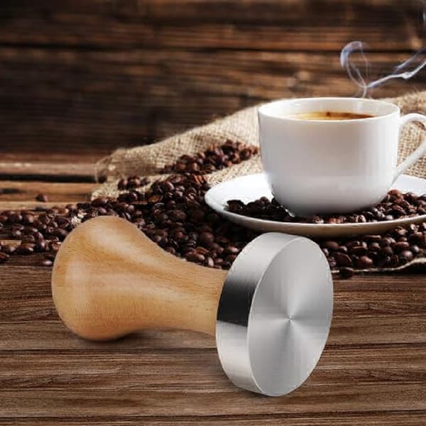 Espresso-stamper, Tamper i rustfrit stål til espressomaskine