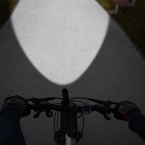 Vandtæt For- og Baglygte til Cykel