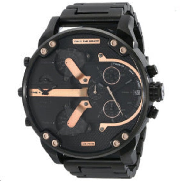 Herreur Personlighed Stort Urskive Trend Metal Quartz Ur 7312 belt