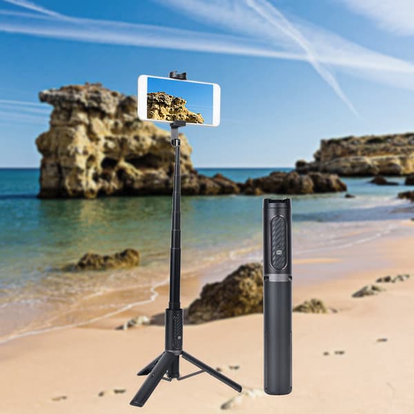 Ulanzi SK-02 Universal Telefonstativfäste Förlängningsstång Bluetooth Selfiepinne för Xiaomi