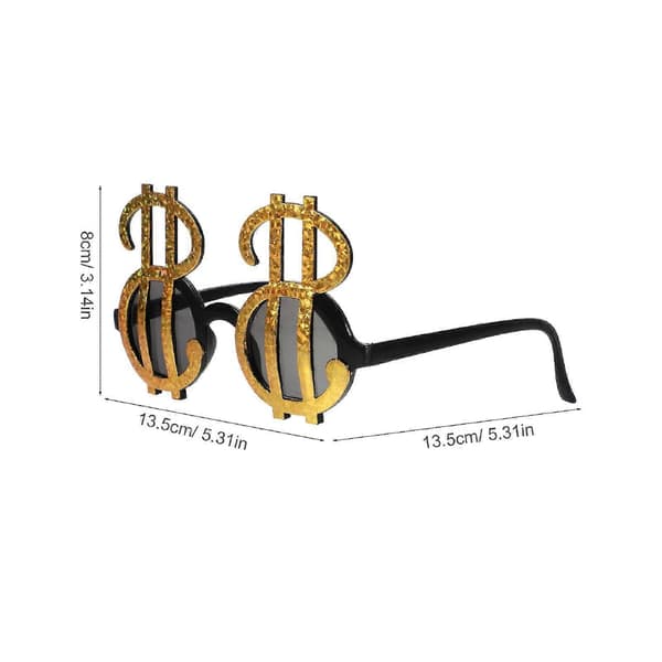 Morsomme festbriller Dollar-stil Unike festbriller Multi 13.50X13.50X8.00CM Multi-purpose