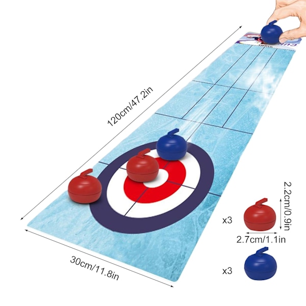 Bordfodboldspil Forældre Børn Legetøj Fodbold Brætspil Til Familiespil Strid curling