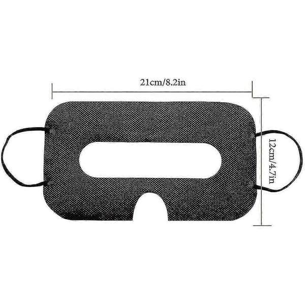 150 st engångs VR-masker, sanitära ögonmasker i non-woven, ögonskydd för VR-headset Vive Virtual R