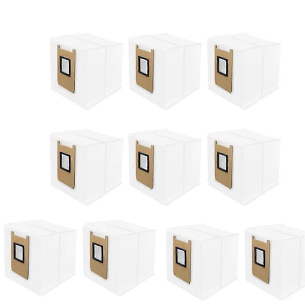 10 st dammsugarpåsar för Eufy Omni E25 / Omni E28 dammsugartillbehör Dammsugarpåsar Reservdelar