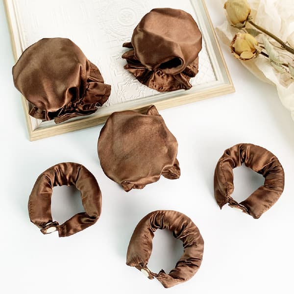 SOHO Heatless Flexi Rod Buns Ruskea - Lämmittömät kiharat
