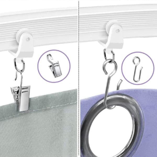 Flexibel och böjbar gardinskena 1 meter 1-p 1 meter 1-Pack