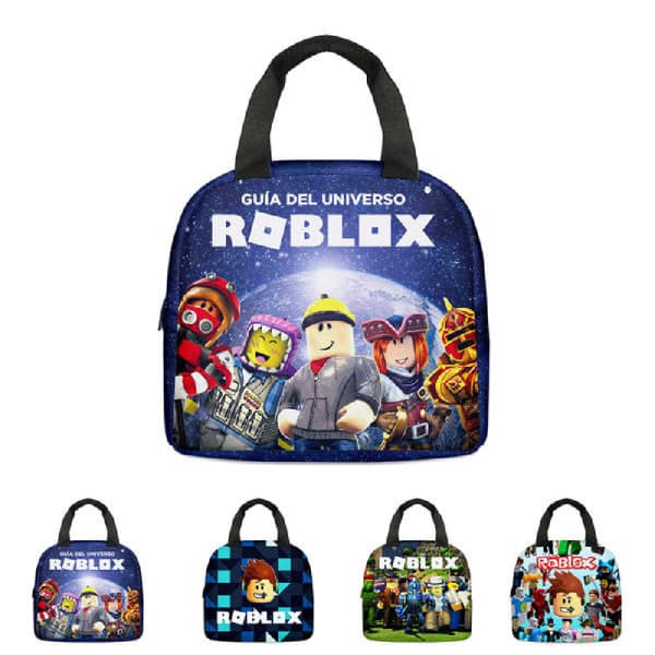 ROBLOX Matsäck Bento Box Isolerad Picknickväska Barnpresent Skola B