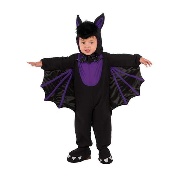 Fladdermusdräkt 110-140cm för Barn Batman Vampyr Cosplay Halloween Kostym XL