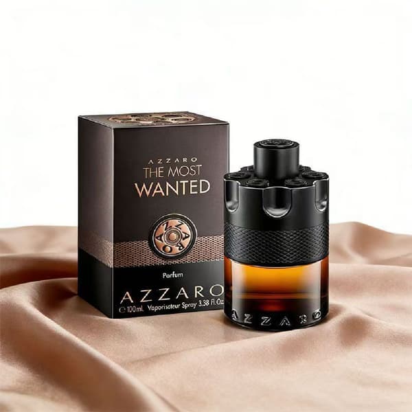 Azzaro The Most Wanted Parfum Herr Intensiv Köln, Kryddig Träig Långvarig Eau de Parfum silver