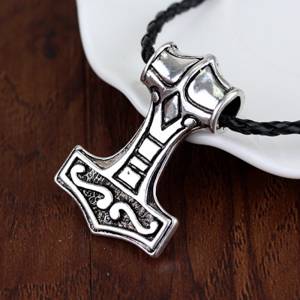 Viking Asagud Mjölnir Torshammare Halsband