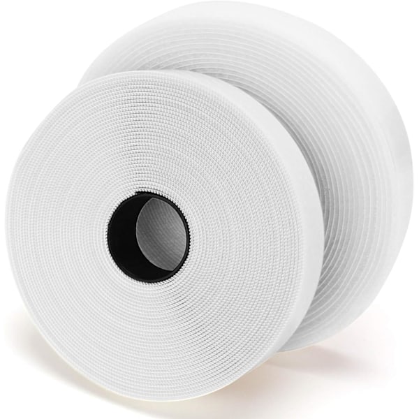Velcro 8M, itseliimautuva Velcro, itseliimautuva Velcro, itseliimautuva Velcro (valkoinen)