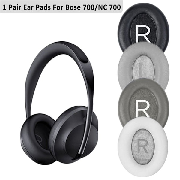 Korvatyynyt Bose 700/NC700 -kuulokkeille 1 kpl *H dark grey