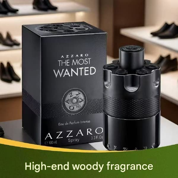 Azzaro The Most Wanted Parfum Herr Intensiv Köln, Kryddig Träig Långvarig Eau de Parfum black