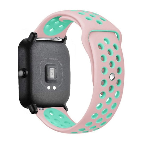 20mm/22mm Silikonarmband för Amazfit GTS/2/2e/GTS2 Mini/GTR 42mm/47mm/GTR2/2e/stratos 2/3 Sportklocka Armband Amazfit bip armband grå-gul gray-yellow 22mm watch band