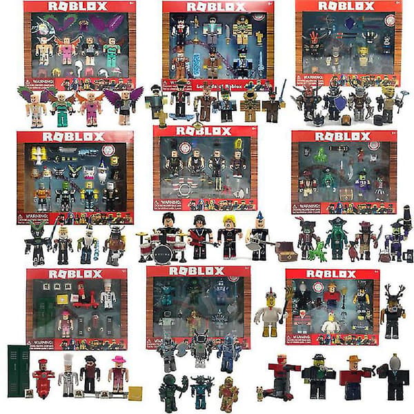 Roblox Figurer Leksaker 7-8cm PVC Actionfigurer Barnsamling 4 Multicolor 4