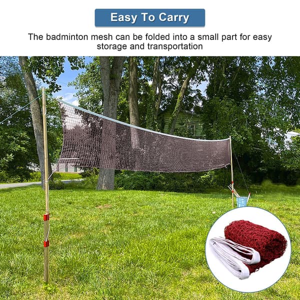 Volleyballnet, Badmintonnet Volleyballnet, Kun Volleyballnet