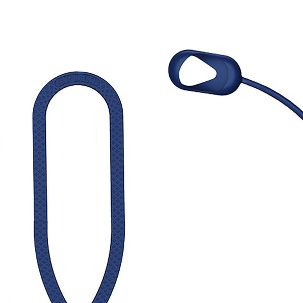 Kuulokkeiden Anti-lost -hihna Käytännöllinen silikonikaula Bluetoothin ympärillä