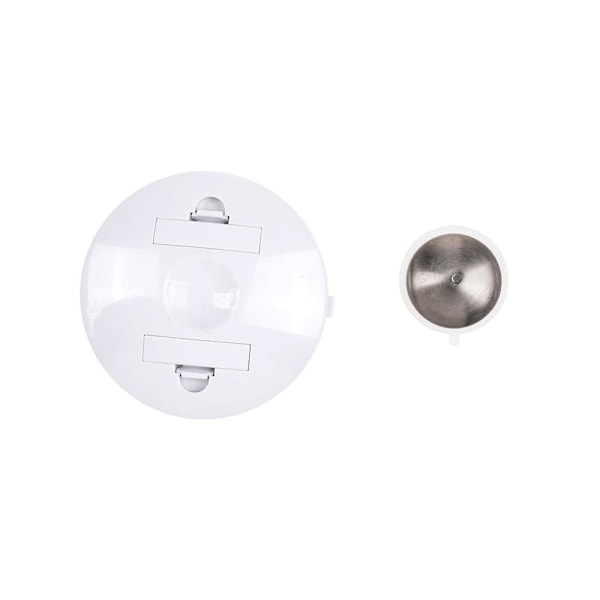 Meikkipeili LED-valolla ja imukupilla - Peili valoilla Vit White