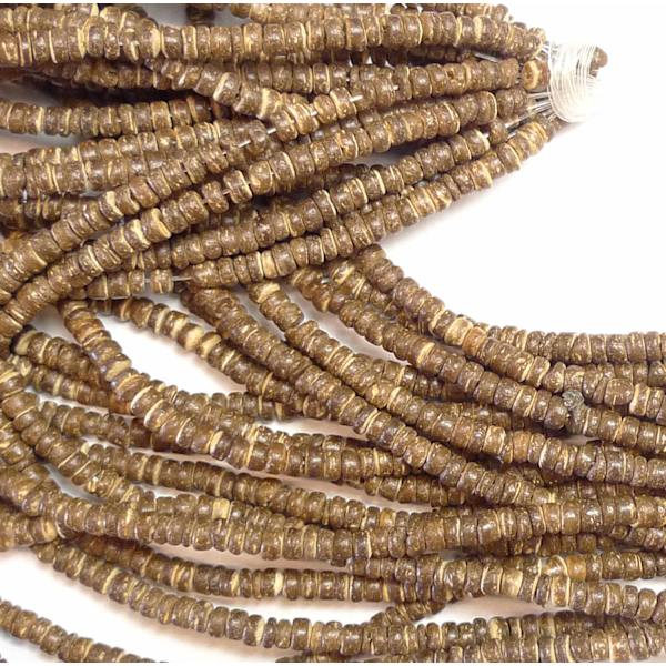 Cocopärlor 5mm sträng 2-pack