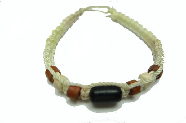 Makramearmband beige