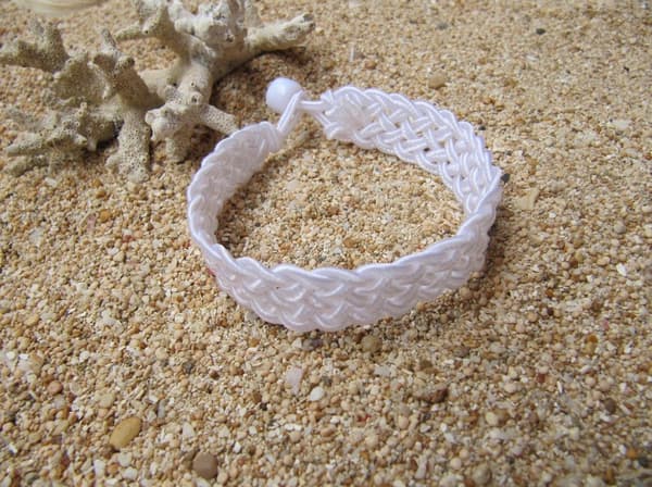 Armband Vit