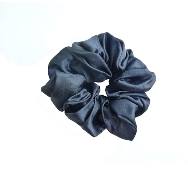 Scrunchie Marinblå Polyester