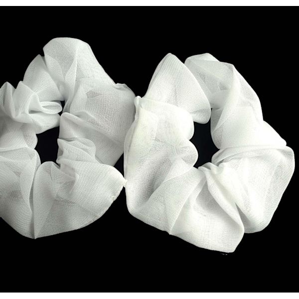 Scrunchie Vit 2-pack