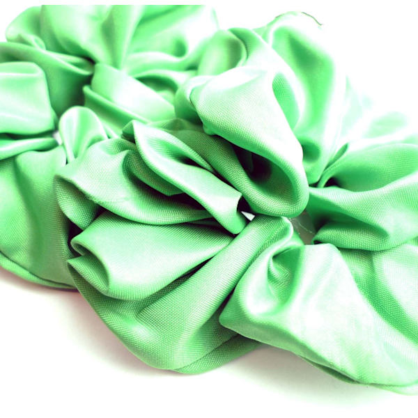 Scrunchie Ljusgrön 2-pack