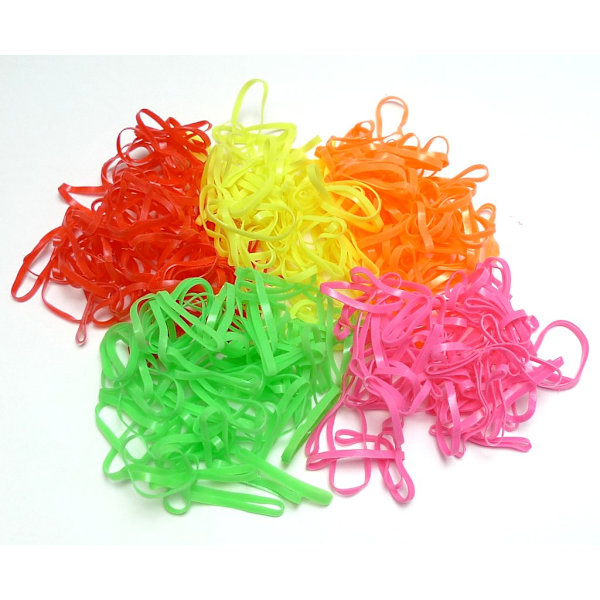 Gummiband för håret 100-Pack