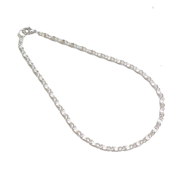 Ankellänk 23cm Silverpläterad