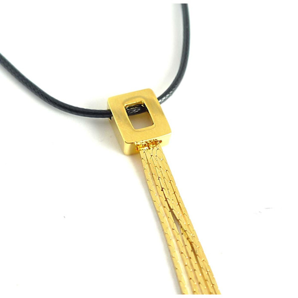 Halsband Guldpläterat - Reglerbar längd