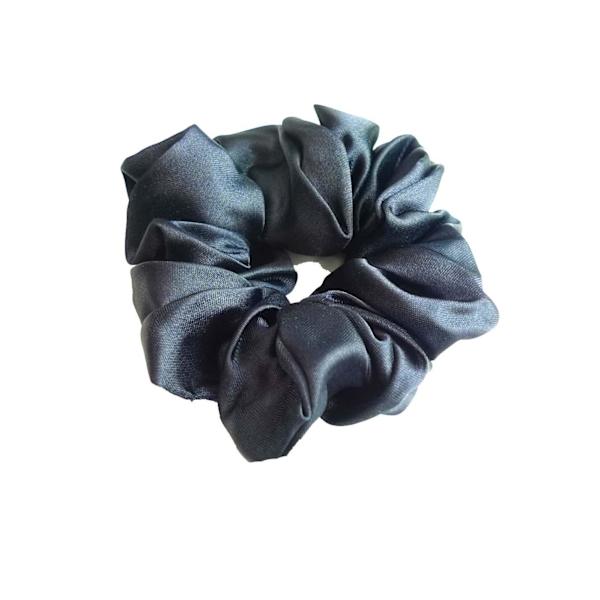 Scrunchie Marinblå Polyester