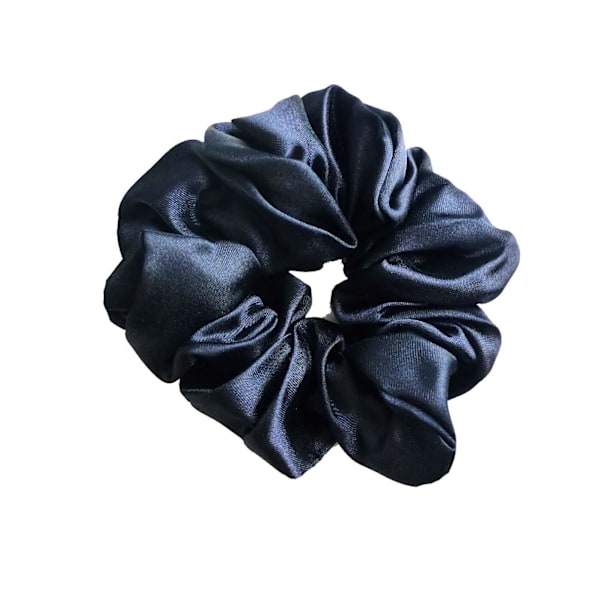Scrunchie Marinblå Polyester